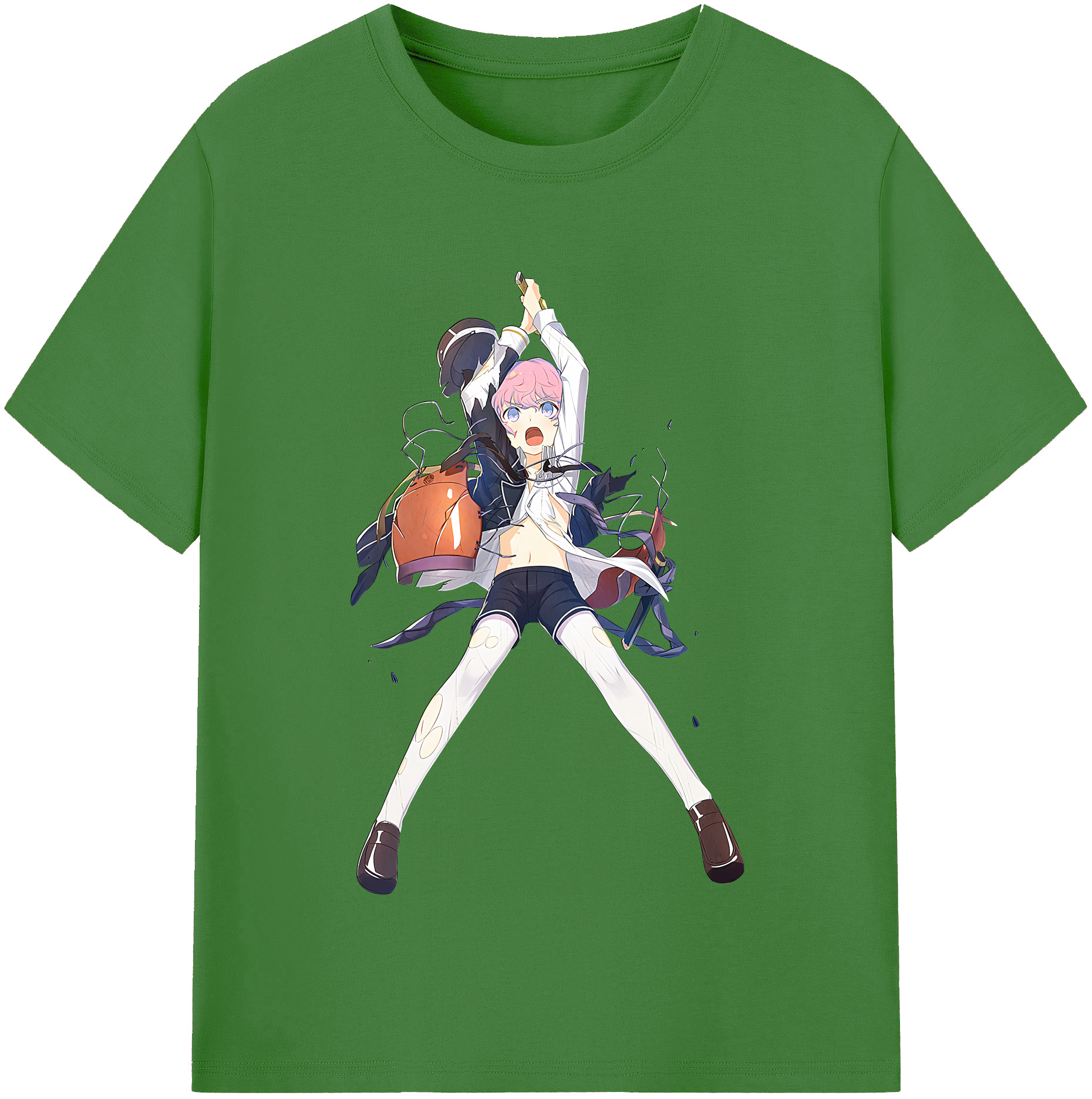 （画像用） 刀剣乱舞 Touken Ranbu レディースカジュアルプリントTシャツ（綿100％）